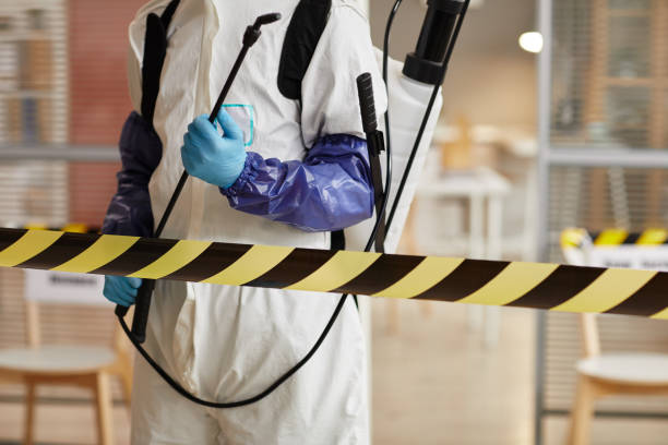 Professional Hoarding Cleanup technician working in West Creek, NJ